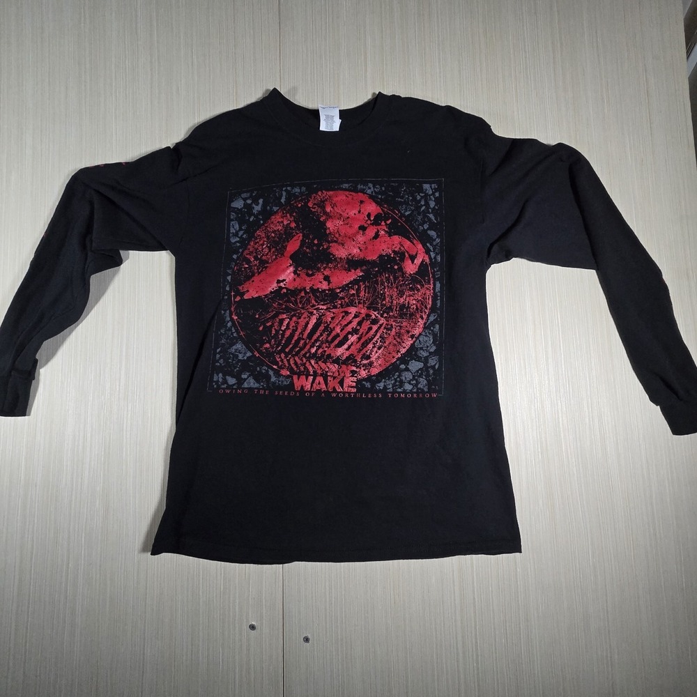 Gildan Heavy Cotton Sowing The Seeds Of‎ A Worthless Tomorrow Shirt Mens M Multi